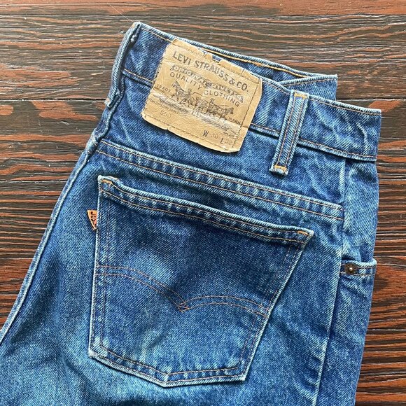 Vintage orange tab levis 550 W30 L32 - Picture 1 of 4